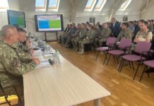 Exercițiu de mobilizare în Gorj