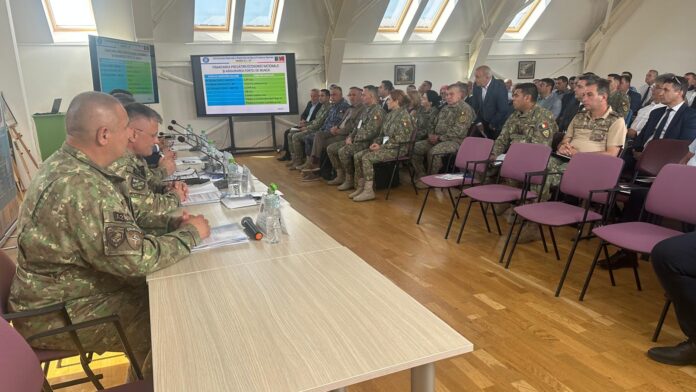 Exercițiu de mobilizare în Gorj