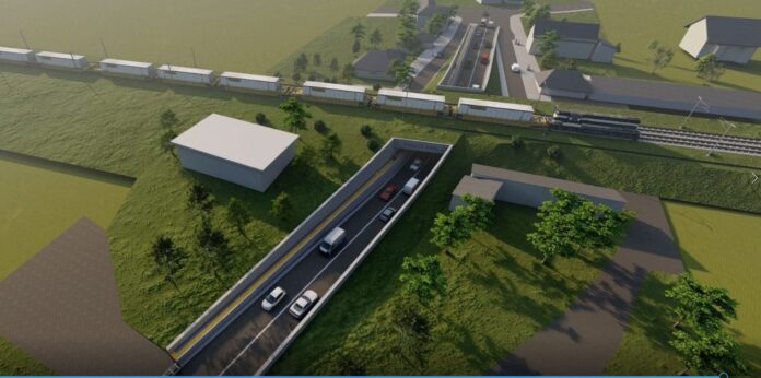 Stradă închisă pentru lucrări la noul pasaj auto