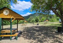 Loc de picnic modern pe Valea Susenilor