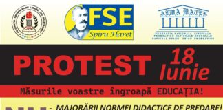 Educația, în prag de grevă. „Românie educată, nu sacrificată!”