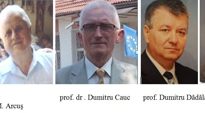 Profesori din Gorj de tradiție spiruharetiană: Marin I. Arcuș, Constantin M. Arcuș; Dumitru Cauc; Frații Dădălău, Ion și Dumitru(II)