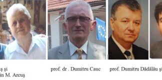 Profesori din Gorj de tradiție spiruharetiană: Marin I. Arcuș, Constantin M. Arcuș; Dumitru Cauc; Frații Dădălău, Ion și Dumitru(I)