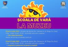 Începe Școala de Vară pentru copii, la Muzeul Județean