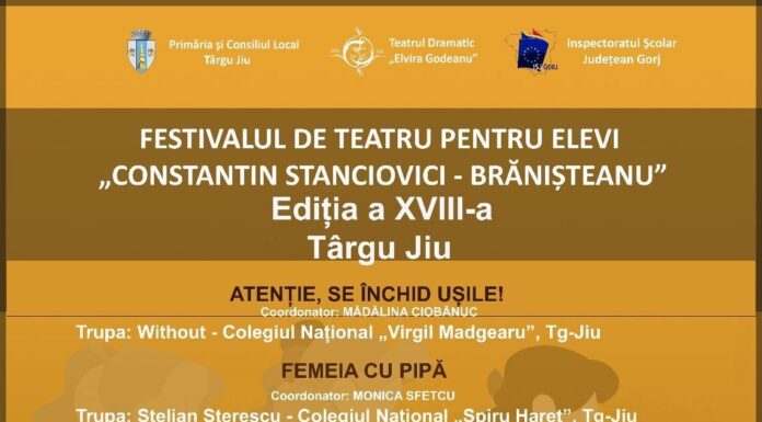 Teatrul școlar prinde viață la Târgu Jiu