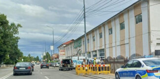 Șofer începător, rănit într-un accident în care au fost implicate patru mașini