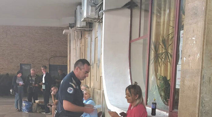 Acțiune de prevenție în gară, înainte de distracție la festivalul ,,Beach, please!”