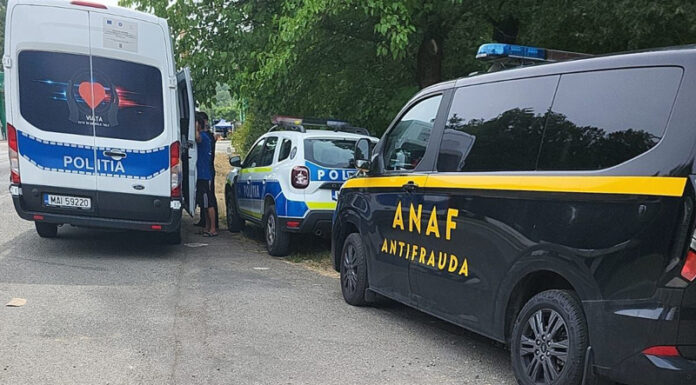 Acțiune de amploare a IPJ, ANAF și RAR, în Gorj: Microbuze pentru transport internațional de persoane, scoase din circulație