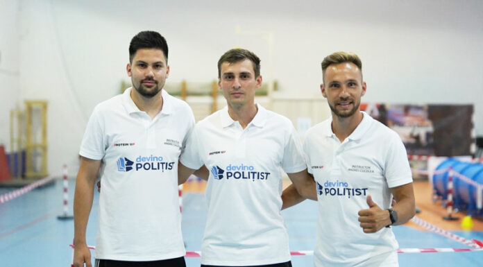 Campionul Adrian Garcea antrenează viitorii polițiști și militari