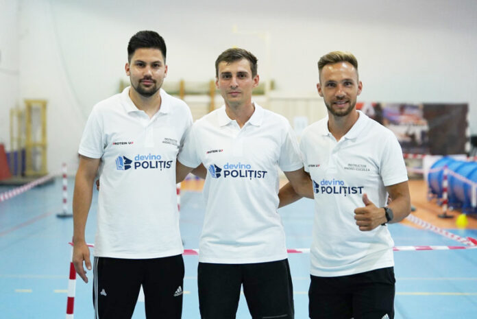Campionul Adrian Garcea antrenează viitorii polițiști și militari