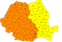 Cod portocaliu de caniculă în Gorj