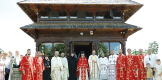 Sfântă Liturghie binecuvântată la Hramul Mănăstirii «Sf.Ilie Dobriţa», Comuna Runcu – ,,Sfânta Liturghie este cea mai importantă lucrare de pe faţa pământului şi timpul nostru la Sfânta Liturghie este timpul care ne uneşte cu veşnicia”!