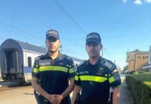 Doi polițiști din Târgu-Jiu au salvat un bătrân în tren: „Au observat urme de sânge într-unul dintre vagoane”