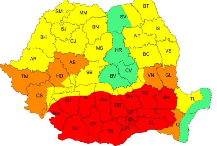 Avertizare COD ROȘU de CANICULĂ! Recomandări de la ISU Gorj