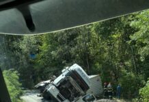 FOTO/VIDEO: Accident mortal în Florești
