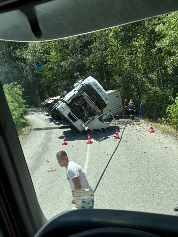 FOTO/VIDEO: Accident mortal în Florești
