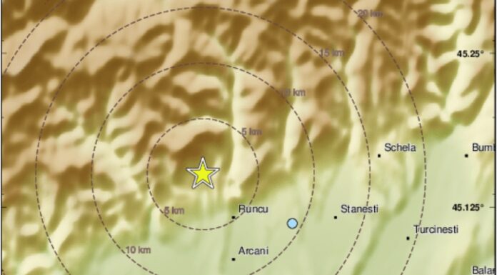 Cutremur de 3,5 în Gorj