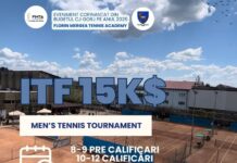 Turneul internațional ITF 15K revine la Târgu Jiu