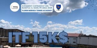 Turneul internațional ITF 15K revine la Târgu Jiu