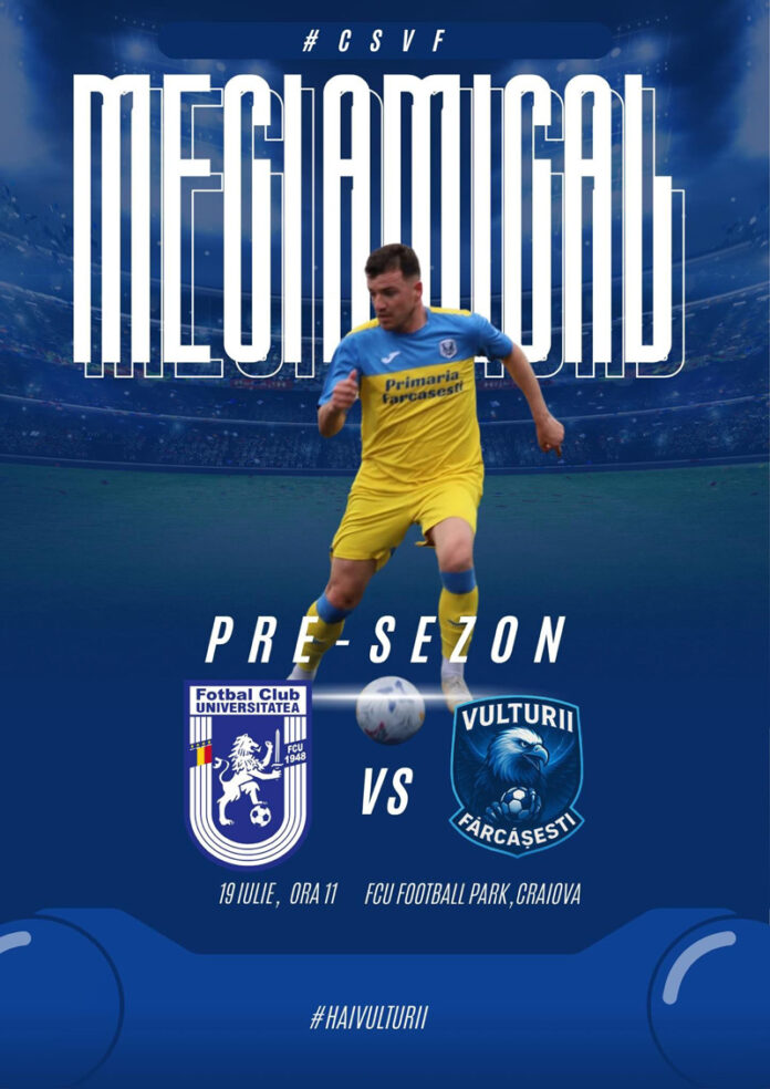 Vulturii, amical cu FCU