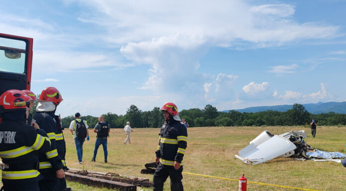 VIDEO: Grav accident aviatic la Orăștie!