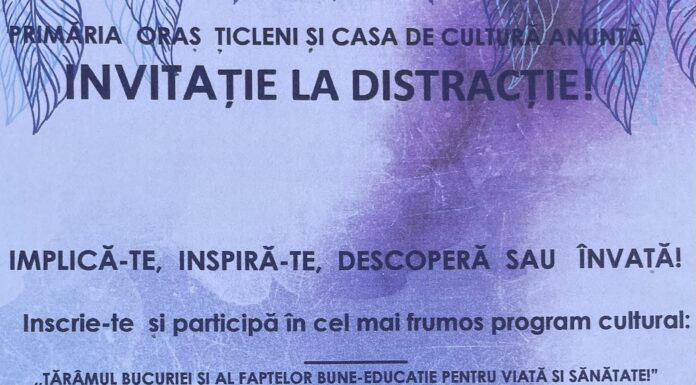 „Tărâmul bucuriei și al faptelor bune” revine la Țicleni