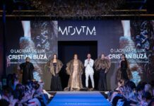 De la Târgu Jiu, pe catwalk-ul național! Cristian Buză cucerește moda românească cu „O lacrimă de lux”