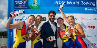 Argint mondial pentru o canotoare din Gorj