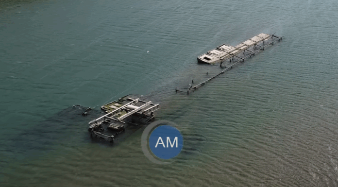 Dunărea scade. Epavele din Al Doilea Război Mondial, la suprafață