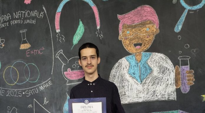 Elev din Gorj, pe podium la Olimpiada Națională de Științe pentru Juniori