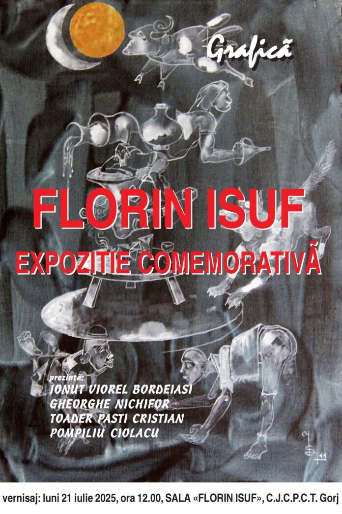 Expoziție comemorativă „Florin Isuf” la Târgu Jiu