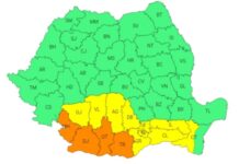 Cod galben de caniculă în Gorj până mâine dimineață