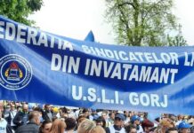 Proteste în educație. USLI Gorj: „În loc de reformă, regres!”