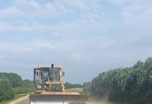 Lucrări la digul Jiului, în județul vecin