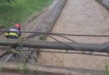 Jiul de Est a crescut cu aproape jumătate de metru în două ore!