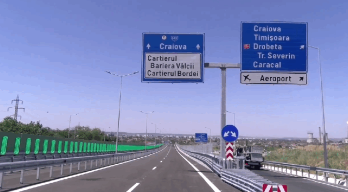 S-a deschis circulația pe pasajul cu acces în municipiul Craiova!