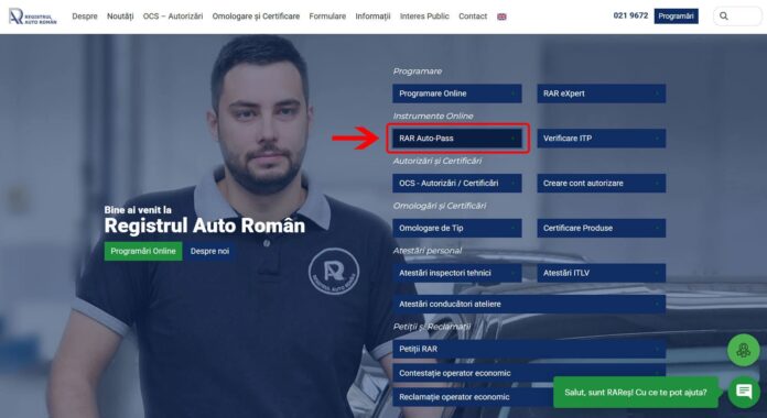 Avertisment cu privire la certificatul RAR Auto-Pass