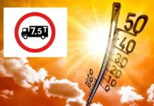 Restricții de tonaj în 14 județe, și mâine!