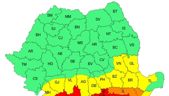 Cod roșu de caniculă