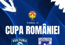Vulturii Fărcășești – FCU, în Cupa României