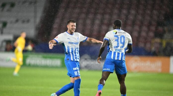 Mai ,,simpatic” acum. Nsimba a dat o dublă, iar Craiova e lider în Superligă