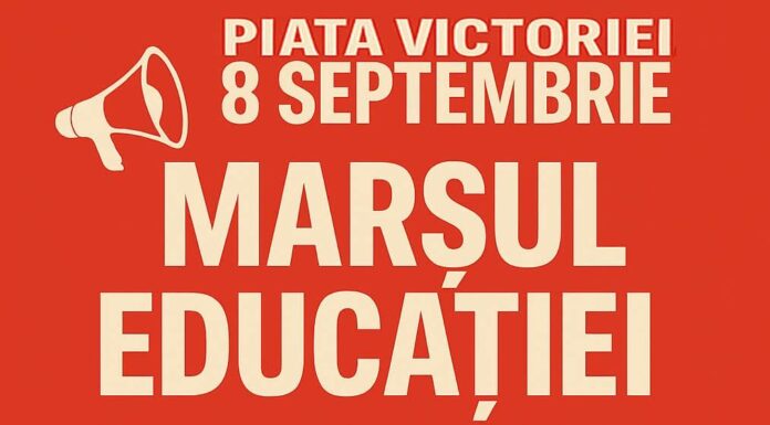 „8 septembrie – Ziua recâștigării demnității!” Protest de amploare anunțat de sindicatele din educație
