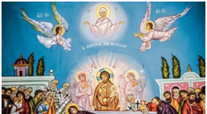 Taina adormirii şi a înălţării la cer a Maicii Domnului – Credinţa noastră ortodoxă consideră că Maica Domnului, după sfânta sa adormire, în cea de-a treia zi a înviat şi a fost înălţată cu trupul său la ceruri, la fel ca Iisus Hristos!