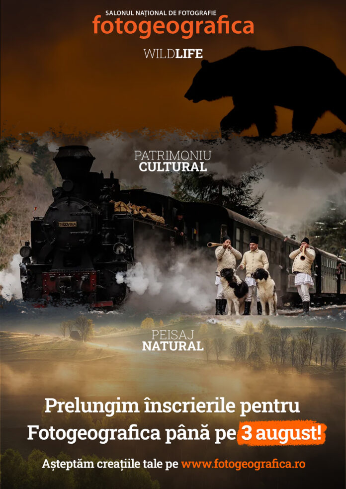 Perioada de înscriere la Fotogeografica se prelungește până pe 3 august