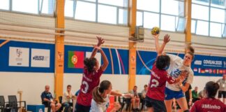 Gorjeanca Diana Lăscăteu, bronz universitar la handbal