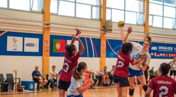 Gorjeanca Diana Lăscăteu, bronz universitar la handbal