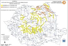 INHGA: Cod galben de inundații pe râuri din Gorj