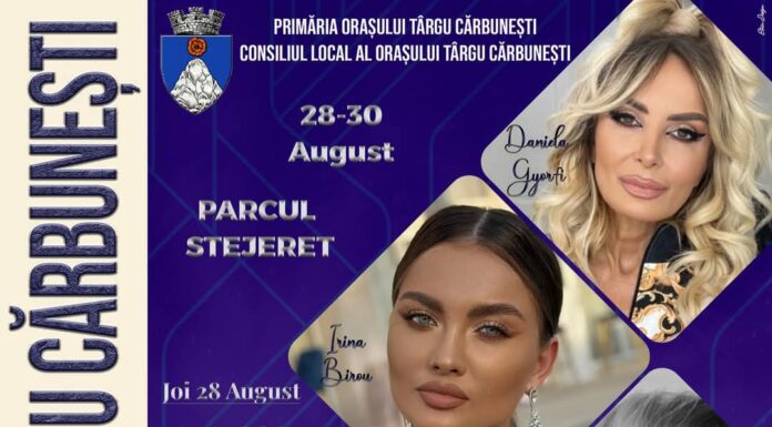 Unii strâng cureaua, alții se pregătesc de distracție! Se cheltuiesc 155.000 lei din buget la Târgu-Cărbunești, pentru Zilele Orașului