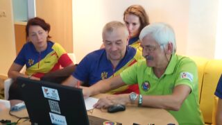 Foto 1 – Întâlnire cu Dipl.-ing. Karl-Heinz Schade