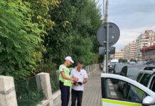 FOTO: RAZIE pe străzile din Gorj